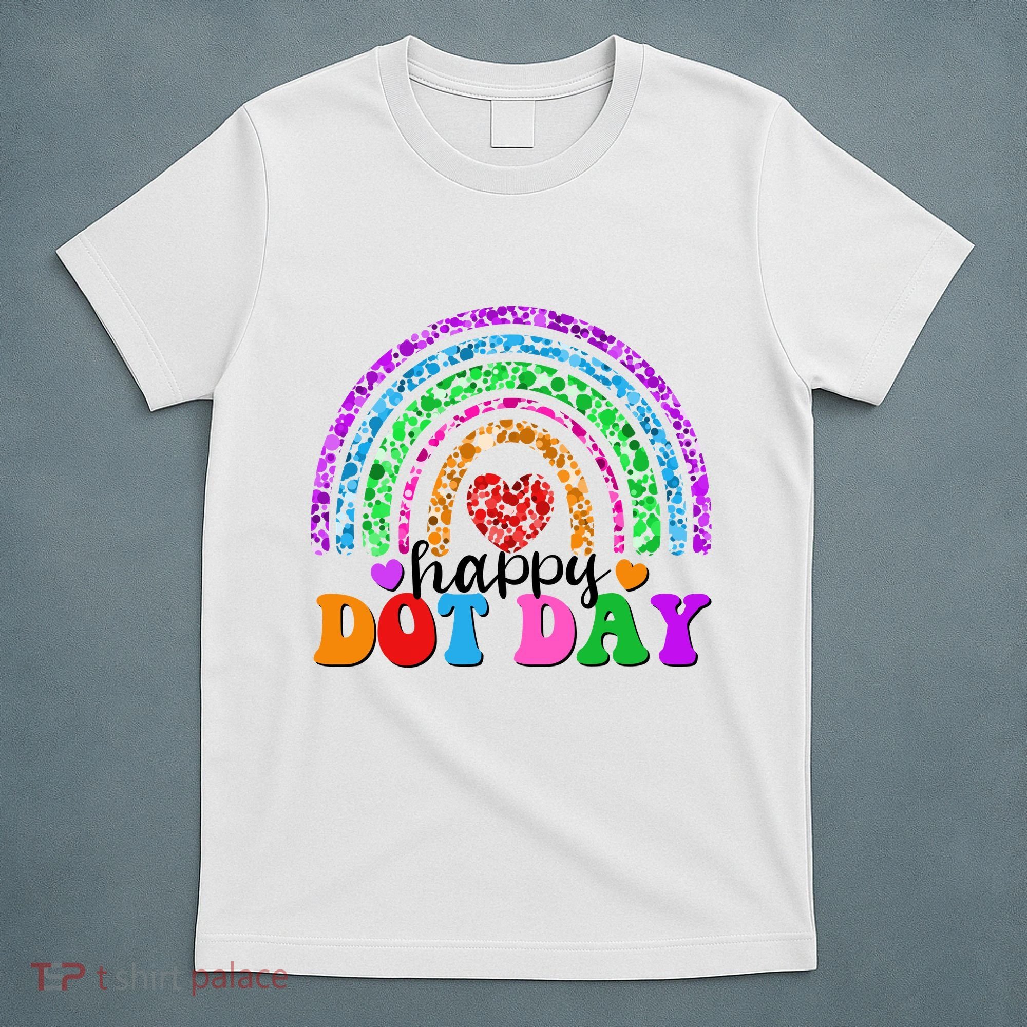Cute Happy Dot Day Polka Dots T-Shirt