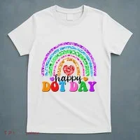 Cute Happy Dot Day Polka Dots T-Shirt thumb 5