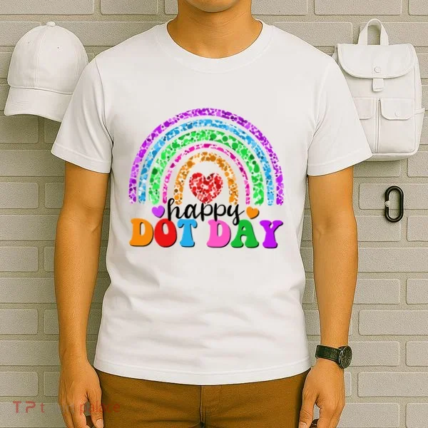 Cute Happy Dot Day Polka Dots T-Shirt