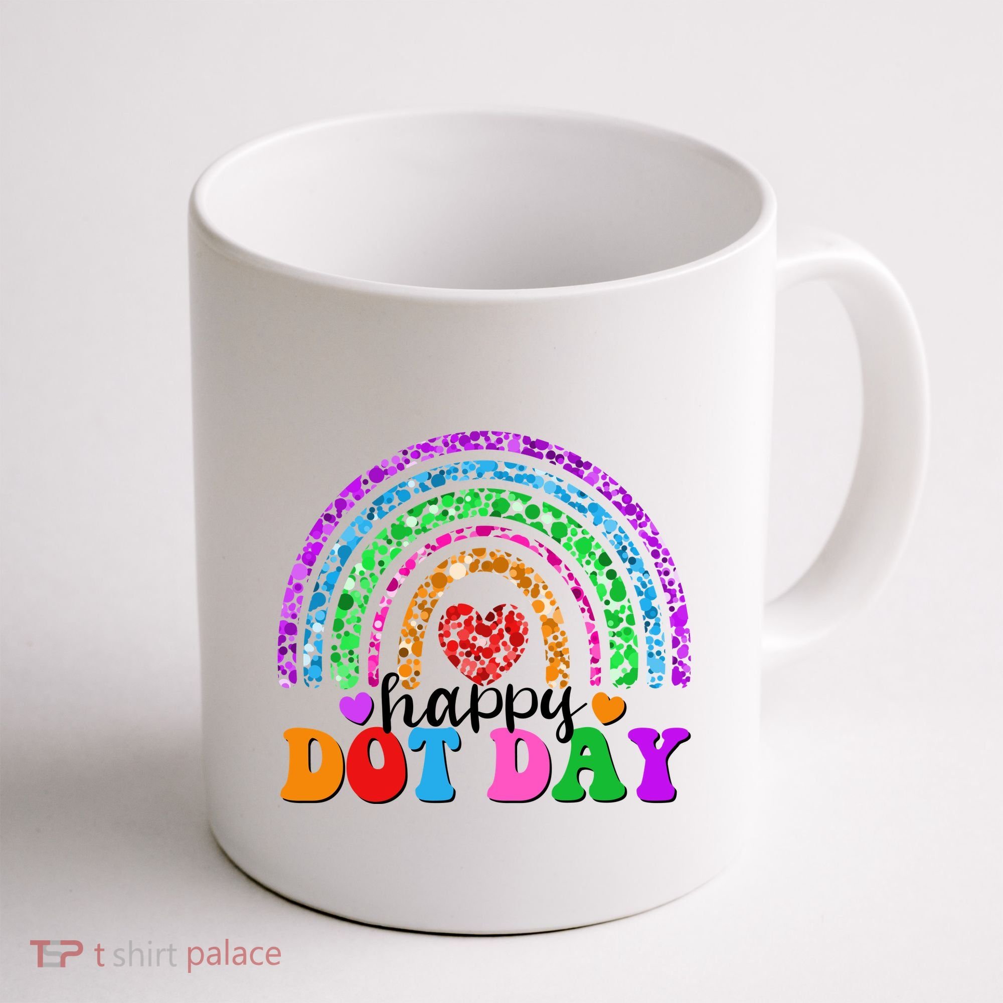 Cute Happy Dot Day Polka Dots Coffee Mug