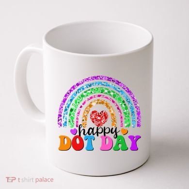 Cute Happy Dot Day Polka Dots Coffee Mug