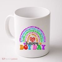 Cute Happy Dot Day Polka Dots Coffee Mug thumb 0