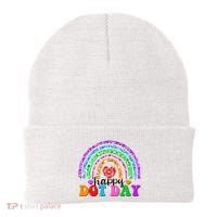 Cute Happy Dot Day Polka Dots Beanie thumb 0