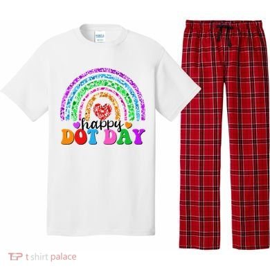 Cute Happy Dot Day Polka Dots Pajama Set