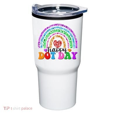 Cute Happy Dot Day Polka Dots Tumbler
