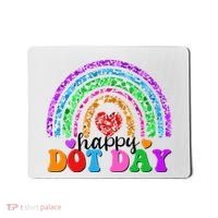 Cute Happy Dot Day Polka Dots Mousepad thumb 0