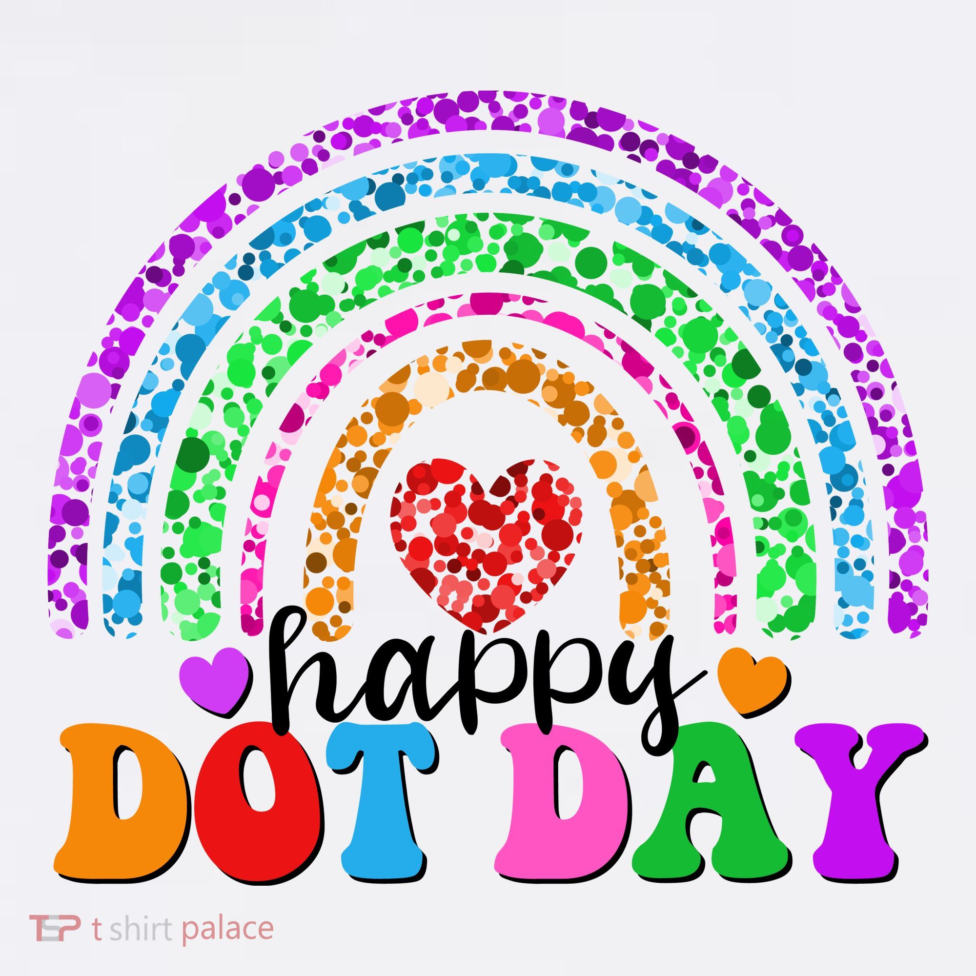Cute Happy Dot Day Polka Dots Mousepad