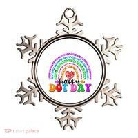 Cute Happy Dot Day Polka Dots Ornament thumb 0