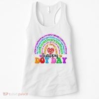 Cute Happy Dot Day Polka Dots Women's Tank Top thumb 0