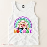 Cute Happy Dot Day Polka Dots Tank Top thumb 2