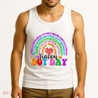 Cute Happy Dot Day Polka Dots Tank Top thumb 3