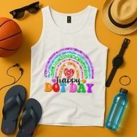 Cute Happy Dot Day Polka Dots Tank Top thumb 4