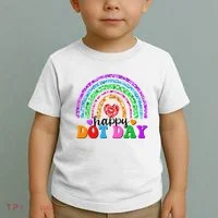 Cute Happy Dot Day Polka Dots Toddler T-Shirt thumb 2