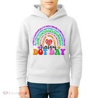 Cute Happy Dot Day Polka Dots Kids Hoodie thumb 4