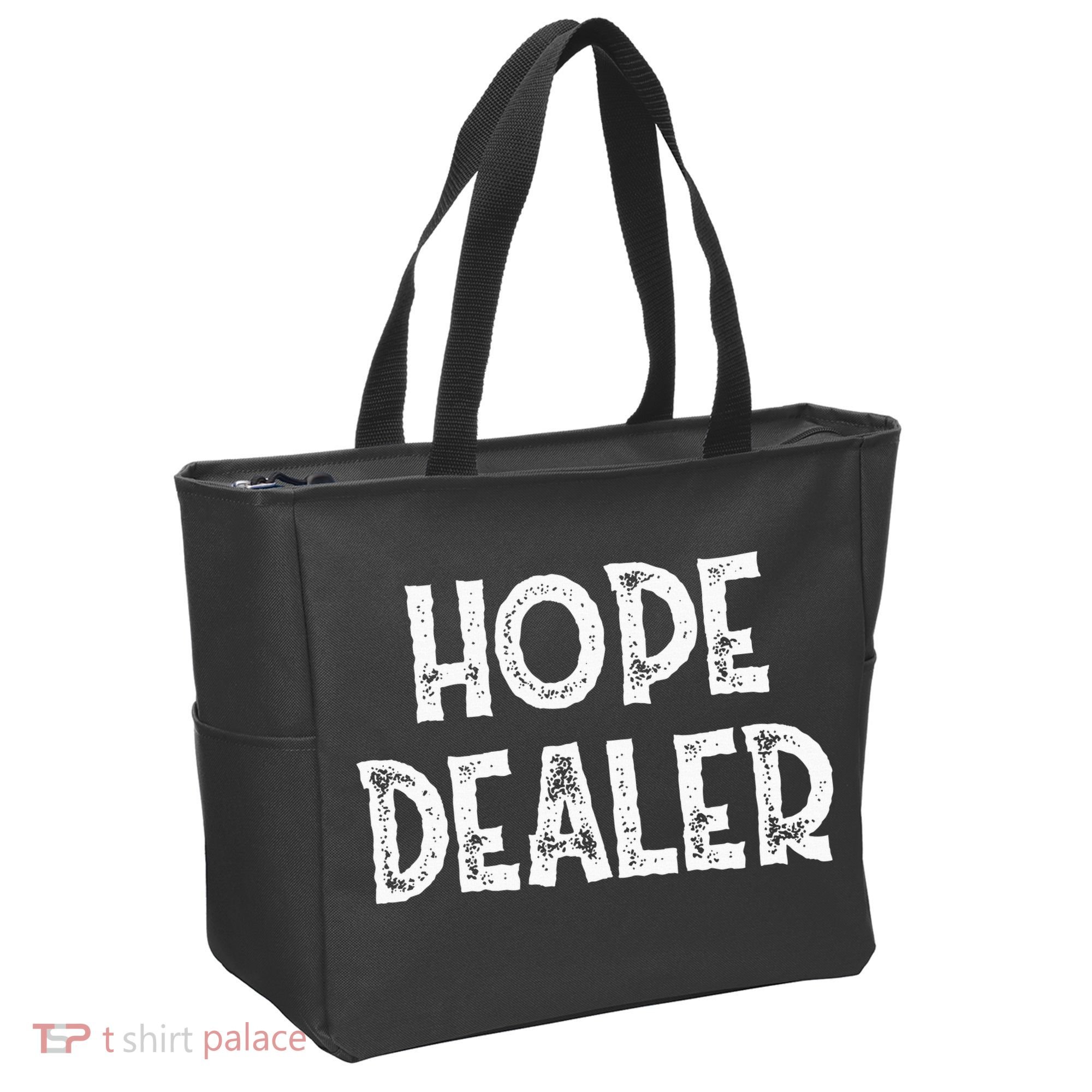Cute Hope Dealer Uplifting Graphic Positive Tote Bag