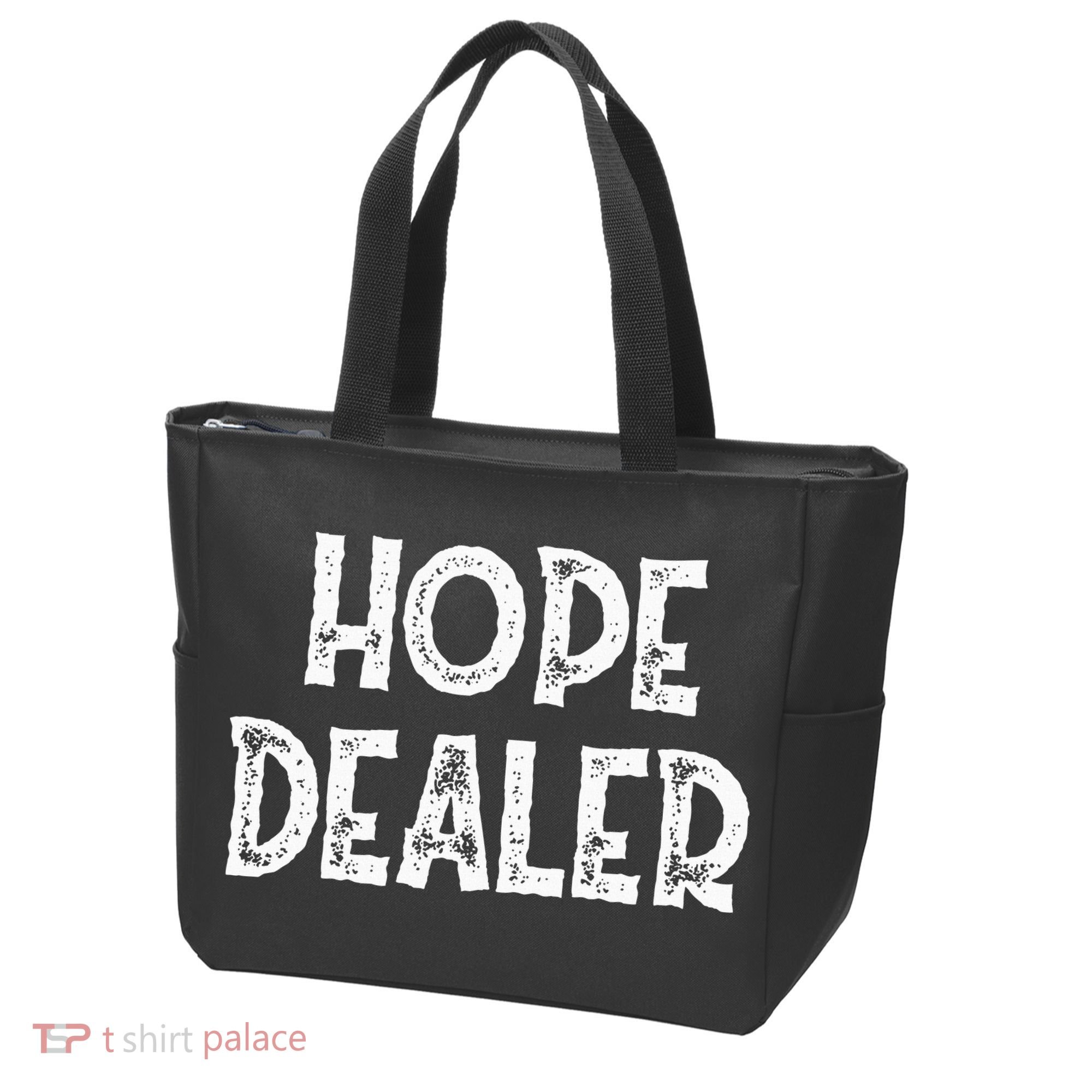 Cute Hope Dealer Uplifting Graphic Positive Tote Bag