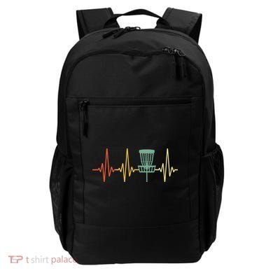 Cool Heartbeat Disc Golf Lovers with Flying Disc Backpack