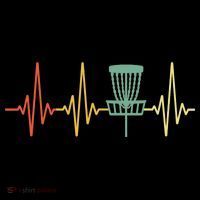 Cool Heartbeat Disc Golf Lovers with Flying Disc Bucket Hat thumb 4