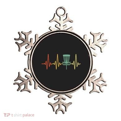 Cool Heartbeat Disc Golf Lovers with Flying Disc Ornament