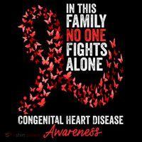 Congenital Heart Disease Awareness Month Red Ribbon Gift Coffee Mug thumb 5
