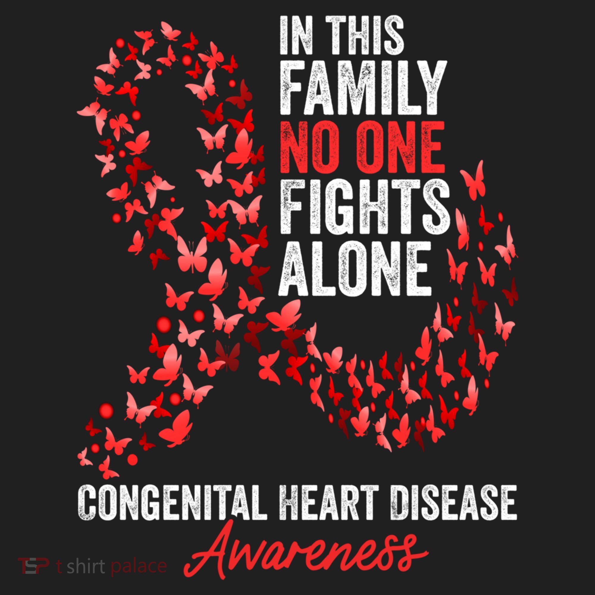 Congenital Heart Disease Awareness Month Red Ribbon Gift Hat