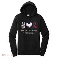 Coronary Heart Disease Ribbon Chd Awareness Month Gift Women's Hoodie thumb 0