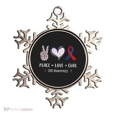 Coronary Heart Disease Ribbon Chd Awareness Month Gift Ornament