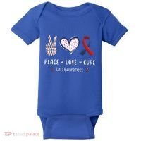 Coronary Heart Disease Ribbon Chd Awareness Month Gift Baby Bodysuit thumb 0