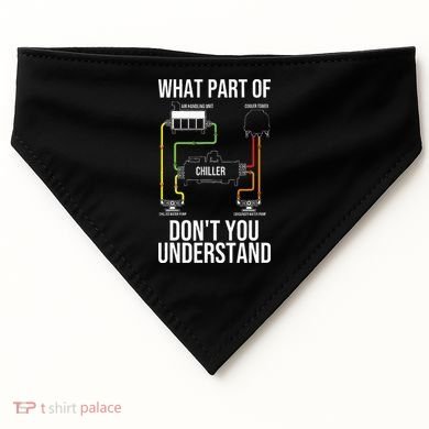 Cool HVAC Design For Air Conditioning Ventilation USA-Made Doggie Bandana