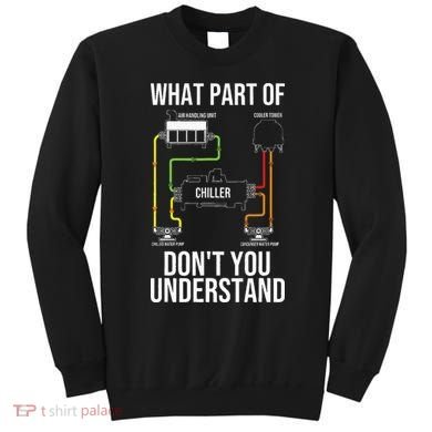 Cool HVAC Design For Air Conditioning Ventilation Sweatshirt