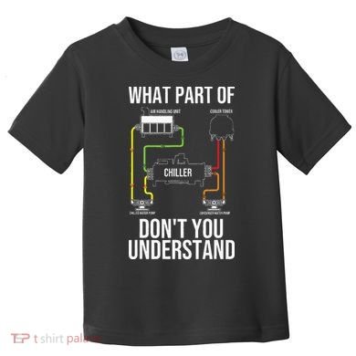 Cool HVAC Design For Air Conditioning Ventilation Toddler T-Shirt
