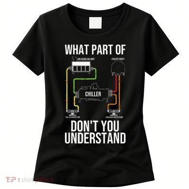 Cool HVAC Design For Air Conditioning Ventilation Women's T-Shirt