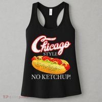 Chicago Hot Dog Summer Style 4th Of July No Ketchup Gift Women's Tank Top thumb 3
