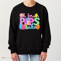 Cute Happy Easter Oh For Peeps Sake Marshmallow Bunnies Women's Sweatshirt thumb 0
