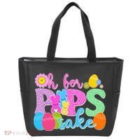 Cute Happy Easter Oh For Peeps Sake Marshmallow Bunnies Tote Bag thumb 0
