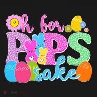 Cute Happy Easter Oh For Peeps Sake Marshmallow Bunnies Tote Bag thumb 4