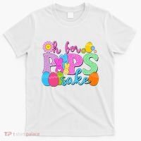 Cute Happy Easter Oh For Peeps Sake Marshmallow Bunnies T-Shirt thumb 0