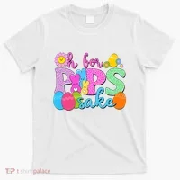 Cute Happy Easter Oh For Peeps Sake Marshmallow Bunnies T-Shirt thumb 0