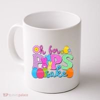 Cute Happy Easter Oh For Peeps Sake Marshmallow Bunnies Coffee Mug thumb 0