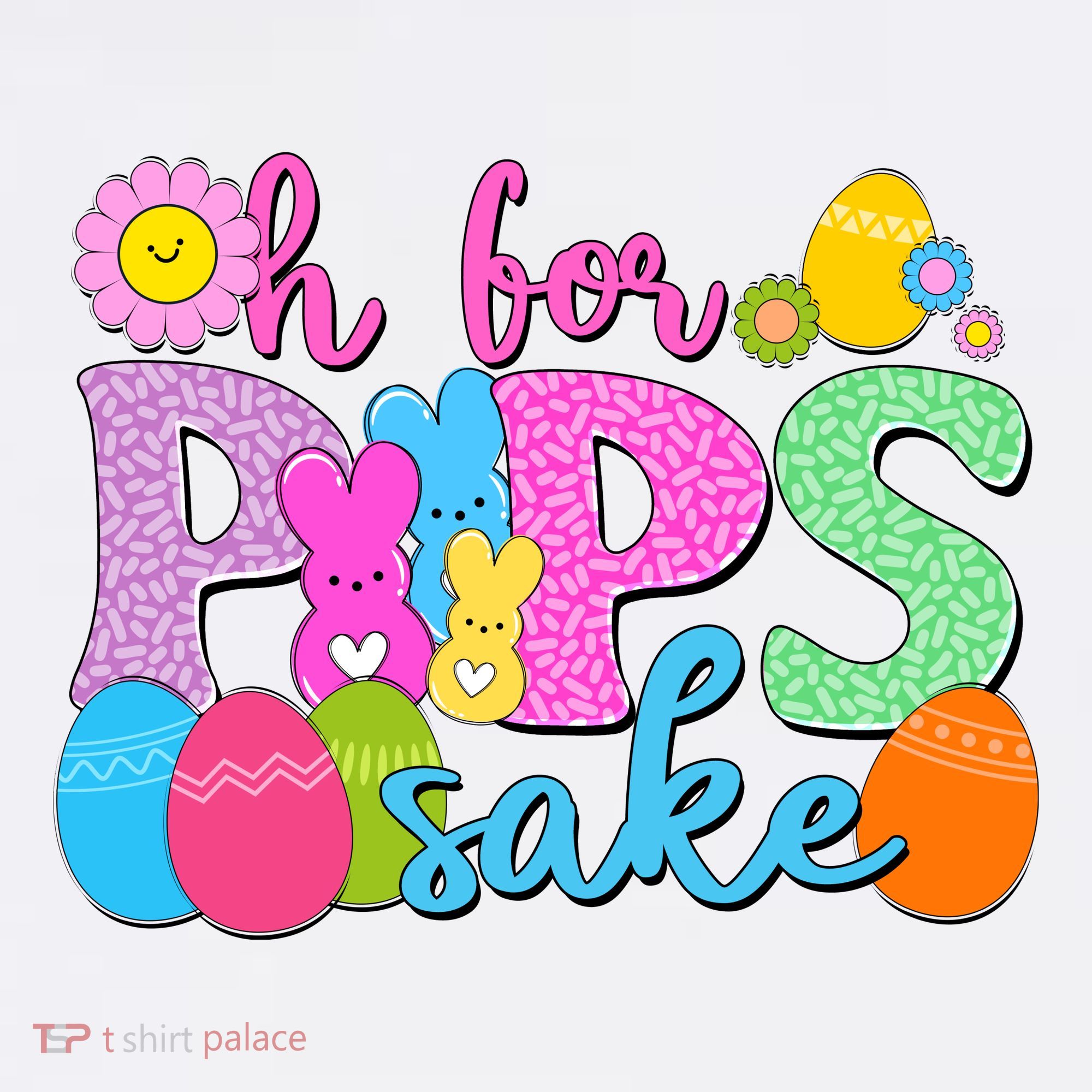Cute Happy Easter Oh For Peeps Sake Marshmallow Bunnies Coffee Mug
