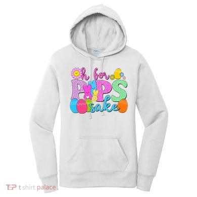 Cute Happy Easter Oh For Peeps Sake Marshmallow Bunnies Women's Hoodie