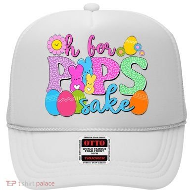 Cute Happy Easter Oh For Peeps Sake Marshmallow Bunnies Hat