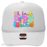 Cute Happy Easter Oh For Peeps Sake Marshmallow Bunnies Hat thumb 0
