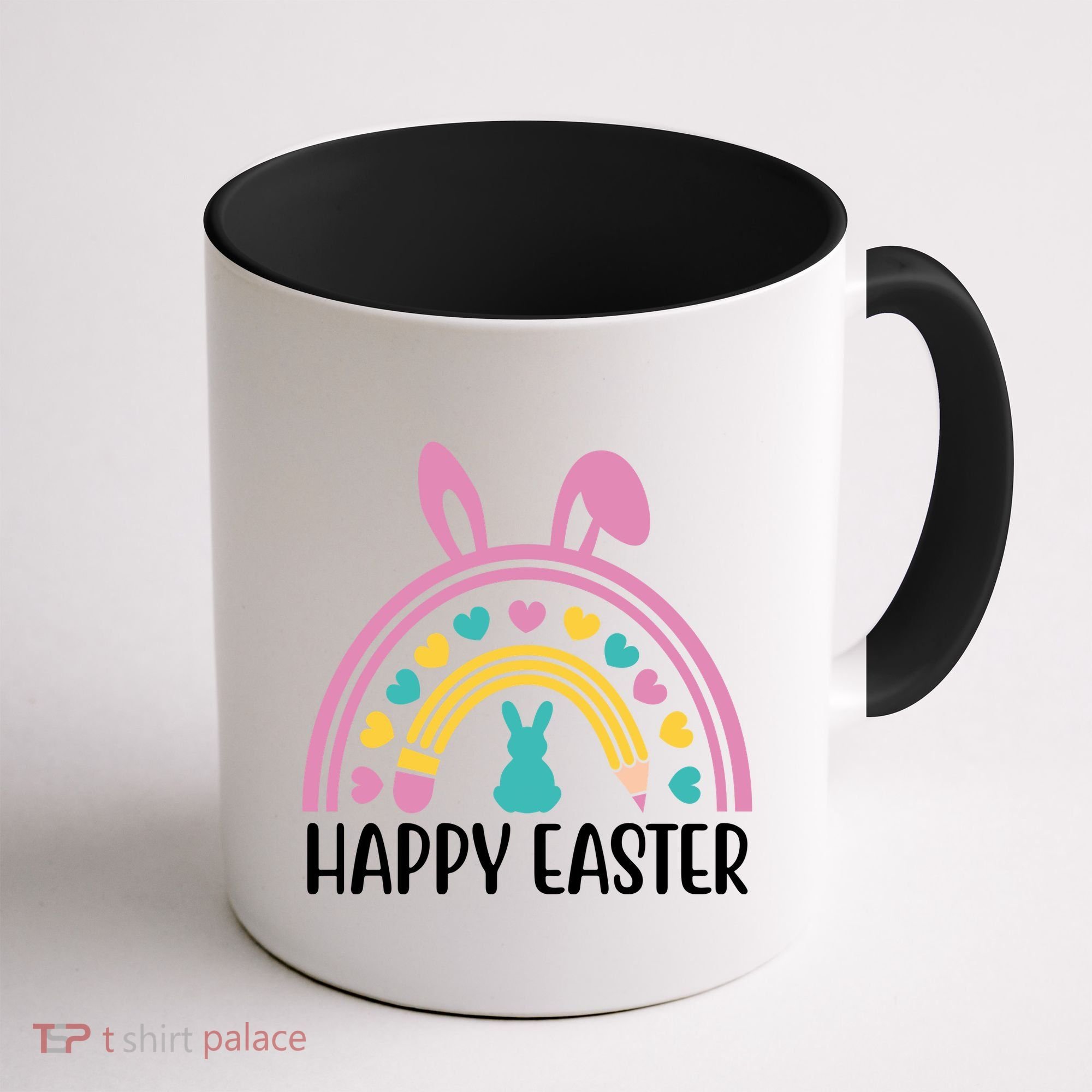 Cute Happy Easter School Teacher Student Bunny Coffee Mug