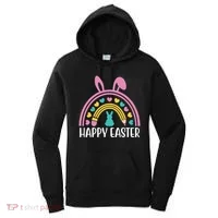 Cute Happy Easter School Teacher Student Bunny Women's Hoodie thumb 0