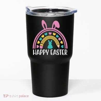 Cute Happy Easter School Teacher Student Bunny Tumbler