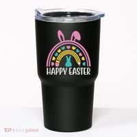 Cute Happy Easter School Teacher Student Bunny Tumbler thumb 0