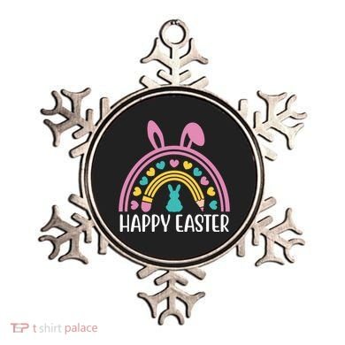 Cute Happy Easter School Teacher Student Bunny Ornament