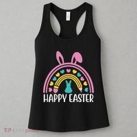 Cute Happy Easter School Teacher Student Bunny Women's Tank Top thumb 3