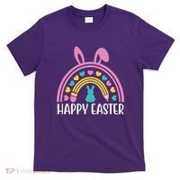 Cute Happy Easter School Teacher Student Bunny T-Shirt thumb 0